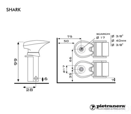 Мойка парикмахерская - SHARK 