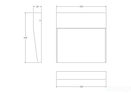 Подсветка для лестниц Outdoor O047SL-L7BR3K 