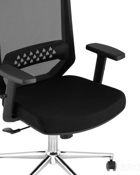 Кресло компьютерное TopChairs Names черный 
