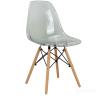 Стул Eames прозрачный серый 