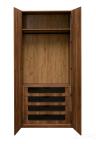 GD-10006-2 Шкаф Alto двухдверый c выдвижными ящиками, цвет дуб Барокко, глухой 100*57*228.5см 