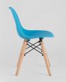 Комплект мебели детский Eames,стол и 1 голубой стул 