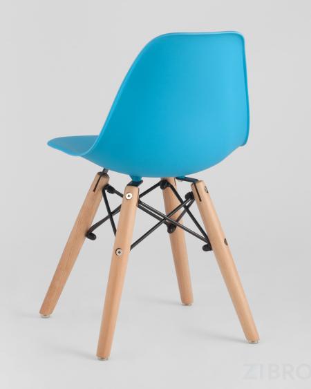 Комплект мебели детский Eames,стол и 1 голубой стул 