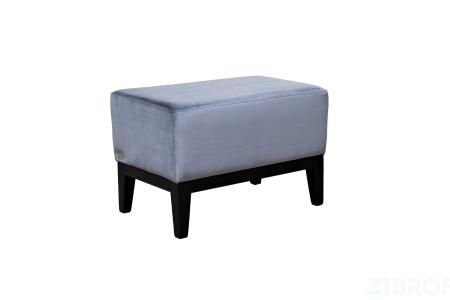 Банкетка Stella 60 прямоугольная синяя Velv Sin 60*38*40см 
