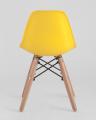 Комплект мебели детский стол Eames белый, 1 желтый стульчик 