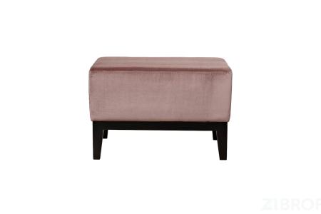 Банкетка Stella 60 прямоугольная сиреневая Velv Siren 60*38*40см 