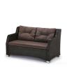 Плетеный диван S51A-W53 Brown 