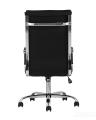 Компьютерное кресло TopChairs Original офисное черное в обивке из экокожи, механизм качания Top Gun 