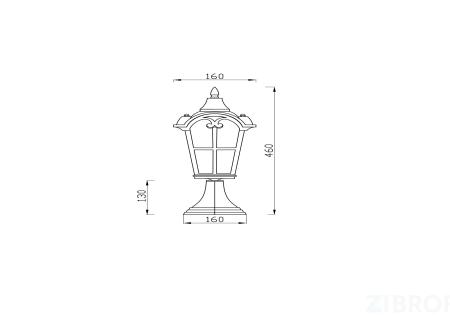 Ландшафтный светильник Outdoor O413FL-01GB 