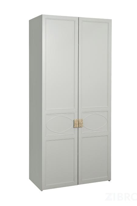 151SV-00009 Шкаф двухдверный бежевый 230*100*58см 