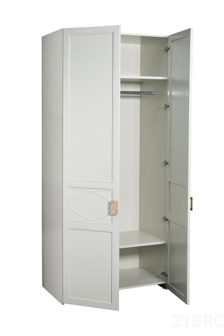 151SV-00009 Шкаф двухдверный бежевый 230*100*58см 