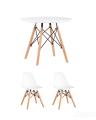Комплект мебели детский стол Eames и два стульчика 