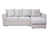 Диван Sorrento 230 с канапе трехмест.раскл (Еврокнижка) Koza3803-SVSER+Nev83 230*156*90см 