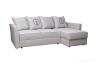 Диван Sorrento 230 с канапе трехмест.раскл (Еврокнижка) Koza3803-SVSER+Nev83 230*156*90см 