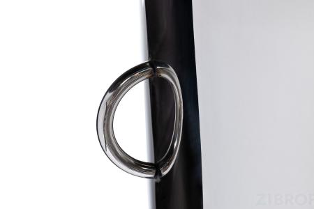 13RXFP3117-SILVER Кашпо высокое напольное цвет серебро d35*70см 