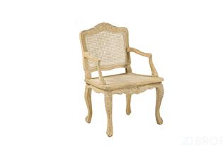 Стул French Rattan MK-3313-CE с подлокотниками 68х48х97 см Античный бежевый 