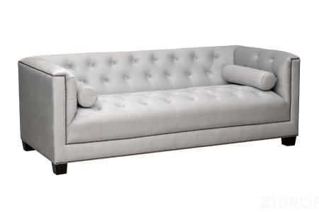 Диван Sanremo трехмест. велюр св.серый Colt030 201*86*74см 
