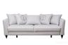 Диван Sorrento(K) 230M трехм.раск c кантом,рогожка св.беж Santo1902-SECRU+Nev83 230*101*86 