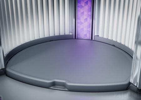 Солярий вертикальный - LUXURA V8 48 XL Ultra Intensive E Power (48 * 200Вт) SoundAroundPlus Bluetooth Стойка с подсветкой 