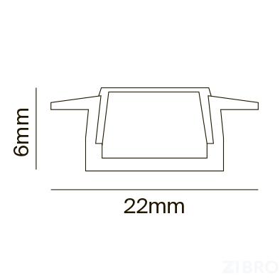 Комплектующие к светодиодной ленте Technical ALM004S-2M 