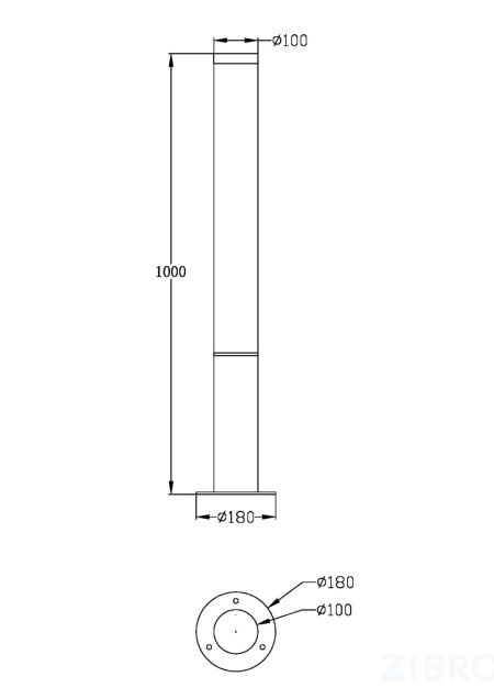 Ландшафтный светильник Outdoor O041FL-L30B3K 