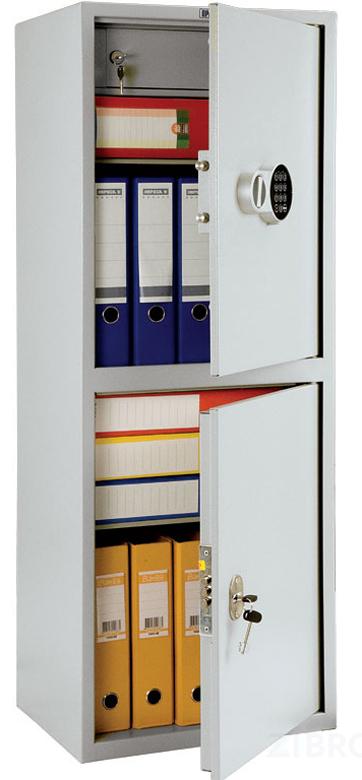 Бухгалтерские шкафы - ПРАКТИК SL-125/2Т EL