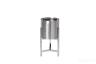 13RXFP3105M-SILVER Подставка под цветы серебро d25*50cм 