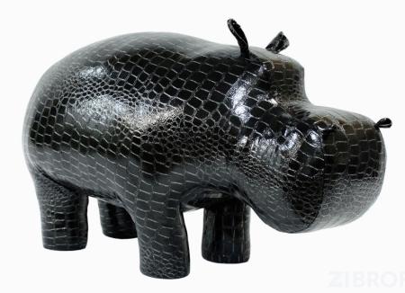 Пуф Бегемот Дизайн Сaiman Black 