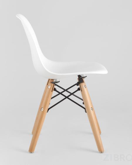 Eames стол детский белый, 5 стульев белые 