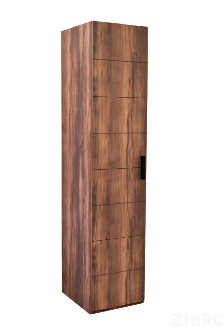 GD-10009-2 Шкаф Alto пенал c вешалкой,цвет дуб Барокко, глухой 50*57*228.5см 