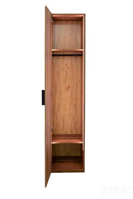 GD-10009-2 Шкаф Alto пенал c вешалкой,цвет дуб Барокко, глухой 50*57*228.5см 