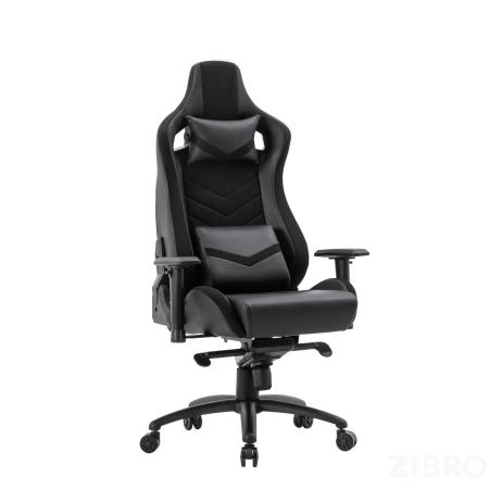 Игровое кресло компьютерное TopChairs Racer Premium черное геймерское 