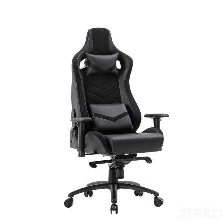 Игровое кресло компьютерное TopChairs Racer Premium черное геймерское 