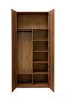 GD-10007-2 Шкаф Alto двухдверный c полками, цвет дуб Барокко, глухой 100*57*228.5см 
