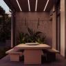 Уличный трековый светильник Outdoor O-TR01-1-P-8WB3K 
