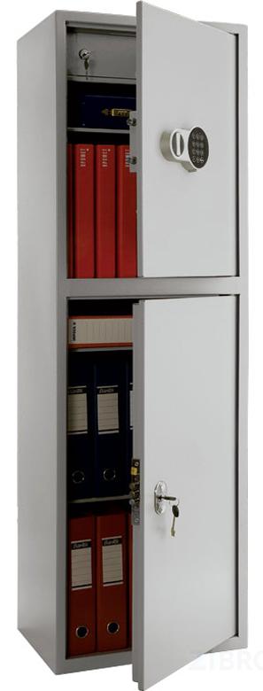 Бухгалтерские шкафы - ПРАКТИК SL-150/2Т EL