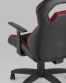 Игровое кресло компьютерное TopChairs Meteor черное геймерское 