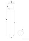 Ландшафтный светильник Outdoor O039FL-01B 