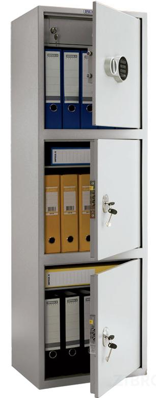 Бухгалтерские шкафы - ПРАКТИК SL-150/3Т EL