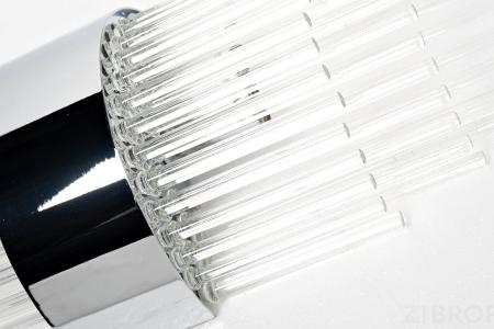92EL-YG59021S-2W Бра хром, стекло прозр. 20*10*h.50см 
