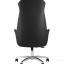 Компьютерное кресло TopChairs Viking офисное черное обивка экокожа, металлический каркас 