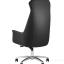 Компьютерное кресло TopChairs Viking офисное черное обивка экокожа, металлический каркас 