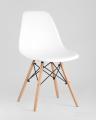 Eames D90, 2 стула Eames DSW белые 