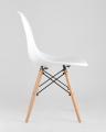 Eames D90, 2 стула Eames DSW белые 