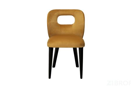 Стул Unico горчичный велюр Colt022-Orang 50*47*81см 