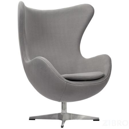 Кресло EGG CHAIR светло-серый кашемир 