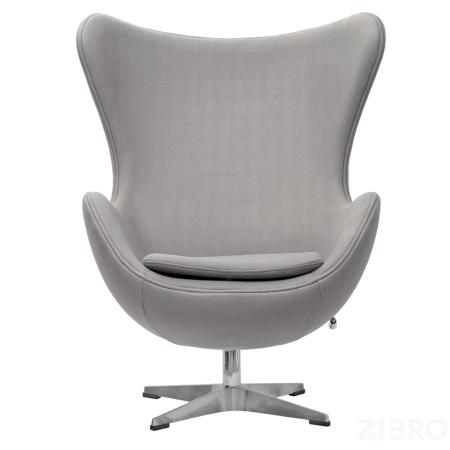 Кресло EGG CHAIR светло-серый кашемир 