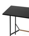 Стол барный Knobb 120*60 черный 