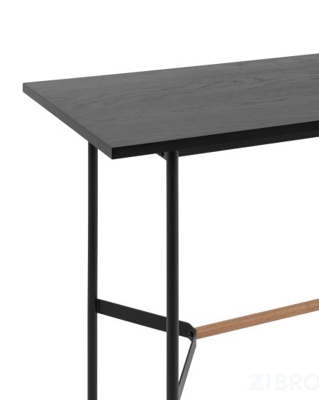 Стол барный Knobb 120*60 черный 