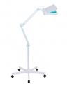 Лампа лупа Med-Mos 9002LED (9008LED-D-189) бестеневая, на штативе (FS2), с РУ, П-образная, на 84 светодиода 